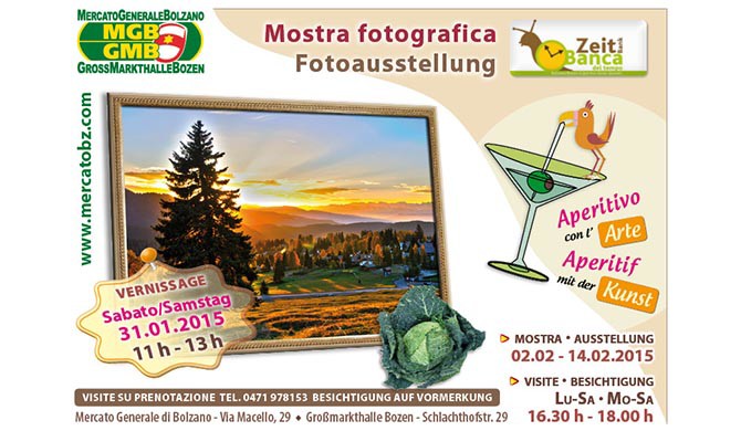Aperitif mit der Kunst - Fotoausstellung 02.02.-14.02.2015
